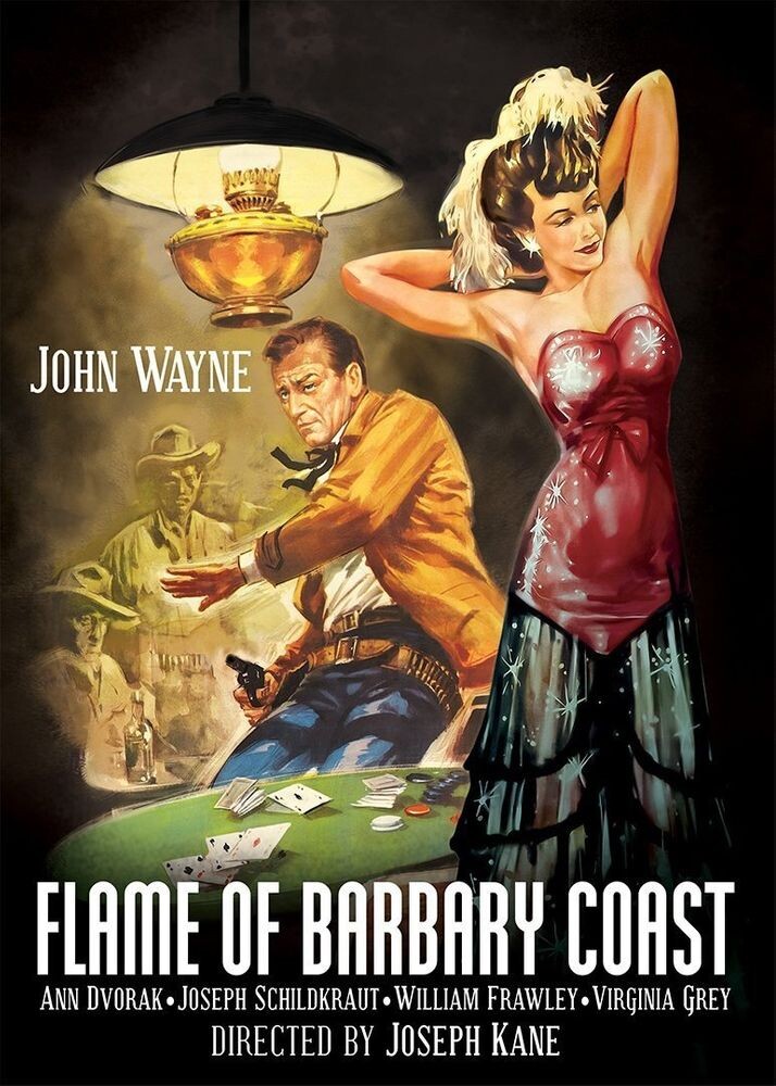 Диск DVD Flame Of Barbary Coast / (b&w) 
Диск DVD Flame Of Barbary Coast / (b&w)