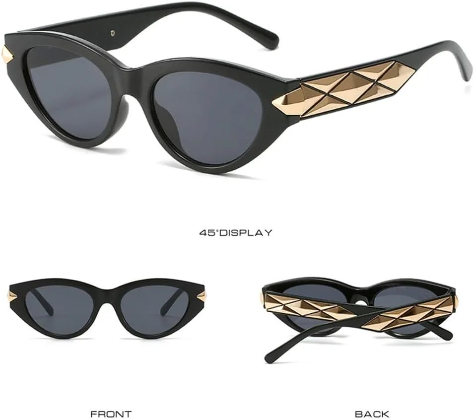 Маленькие панк-солнцезащитные очки для женщин и мужчин, дорожные солнцезащитные очки, винтажные ретро-очки с защитой от УФ-излучения UV400 LANGSER, Green Tea
Маленькие панк-солнцезащитные очки для женщин и мужчин, дорожные солнцезащитные очки, винтажные ретро-очки с защитой от УФ-излучения UV400 LANGSER, Green Tea