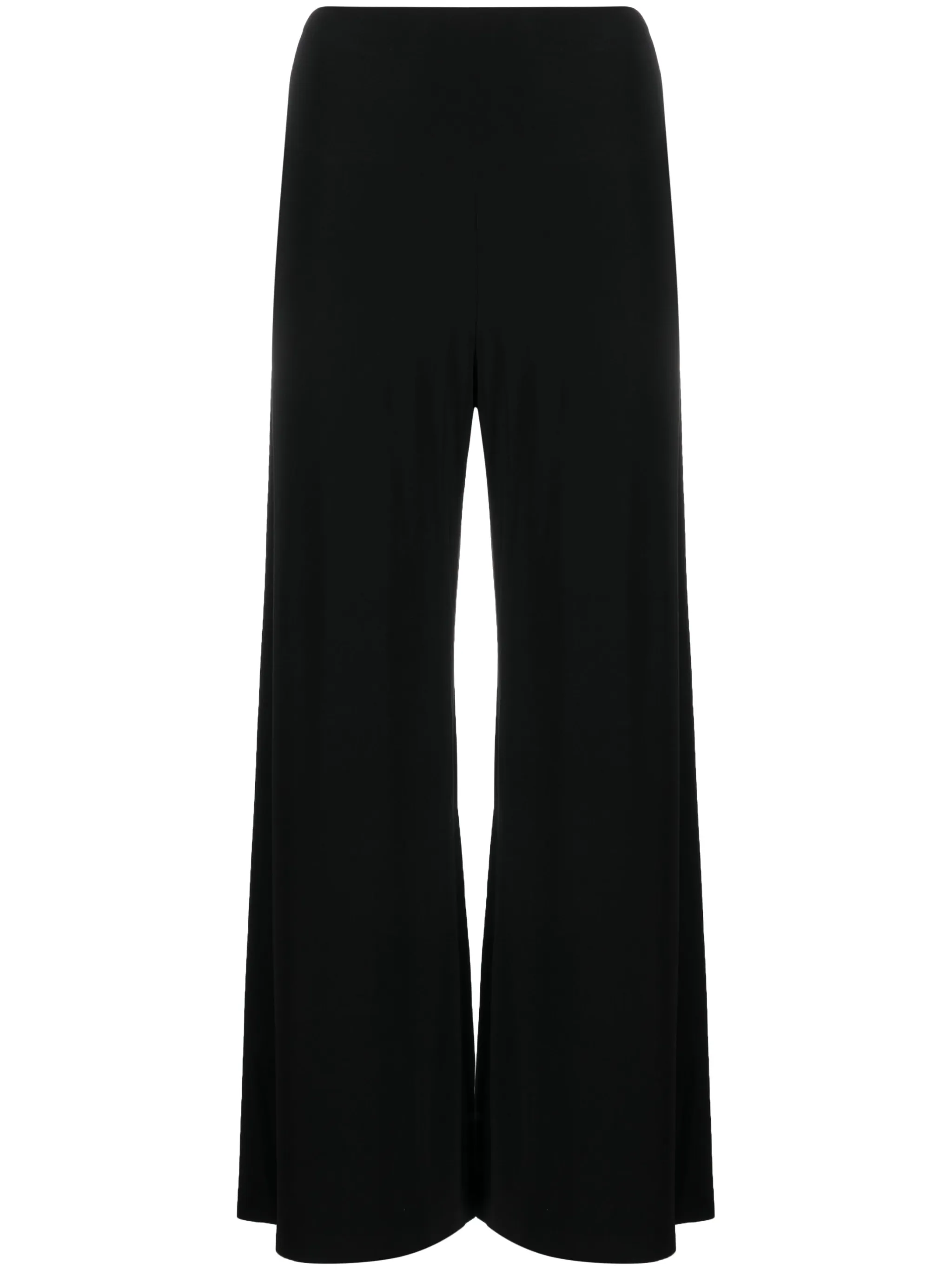 Укороченные брюки широкого кроя Norma Kamali, черный
Укороченные брюки широкого кроя Norma Kamali, черный