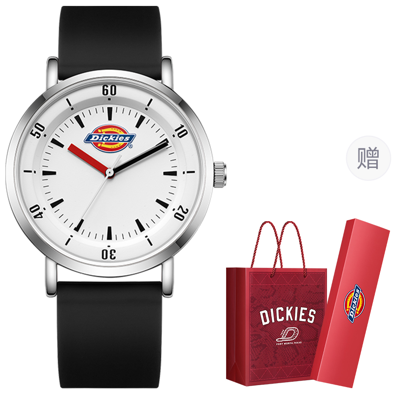 Dickies Наручные часы кварцевый механизм силиконовый ремешок белый циферблат унисекс коробка лимитированная серия
Dickies Наручные часы кварцевый механизм силиконовый ремешок белый циферблат унисекс коробка лимитированная серия