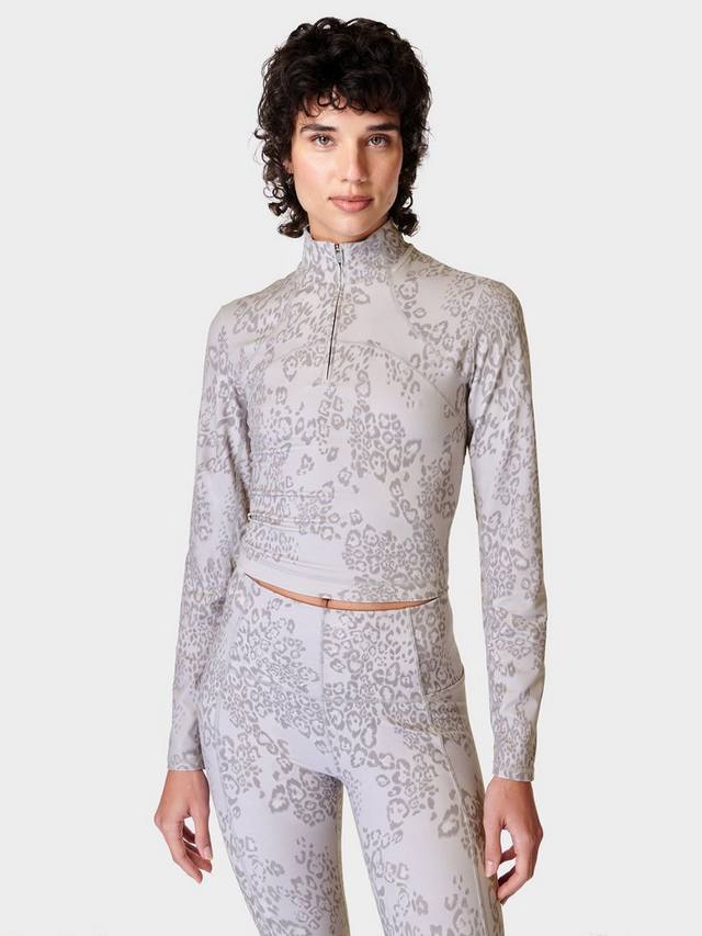 Супермягкая половинная молния для спортзала Sweaty Betty, Grey Smokey Leopard
Супермягкая половинная молния для спортзала Sweaty Betty, Grey Smokey Leopard