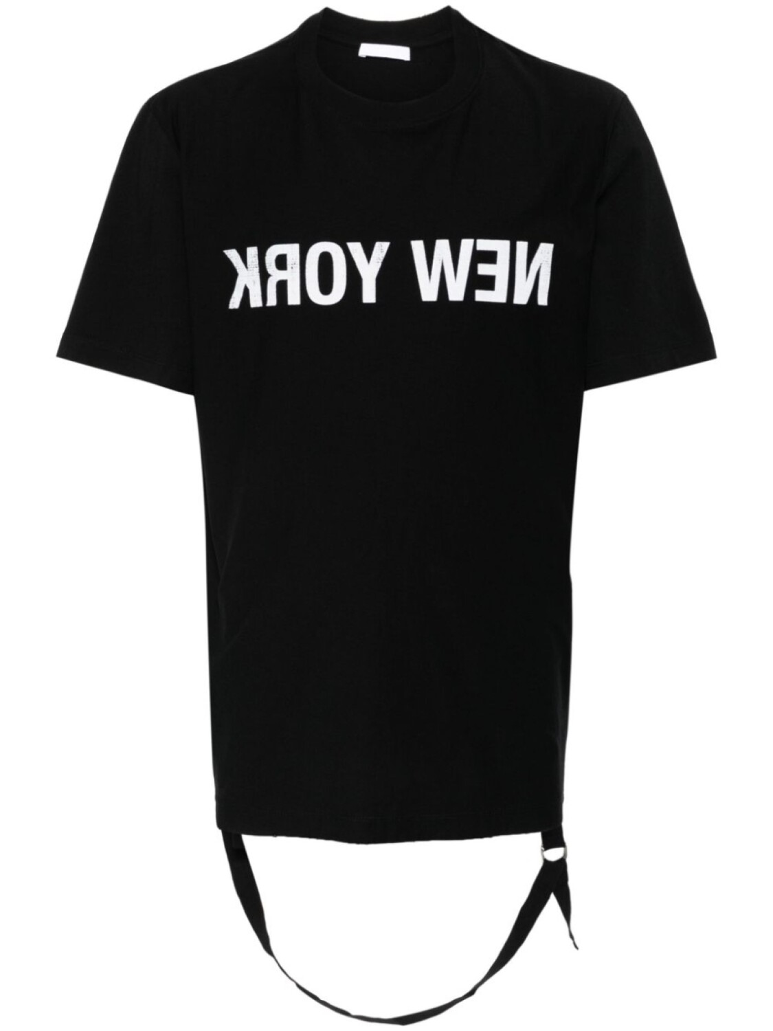 Футболка с пряжкой Helmut Lang, черный
Футболка с пряжкой Helmut Lang, черный