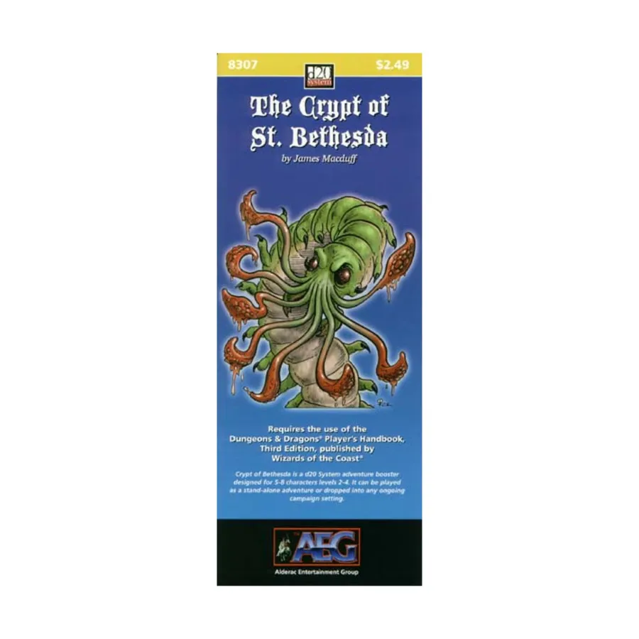 Модуль Crypt of St. Bethesda, Adventure Keep Modules (d20) 
Модуль Crypt of St. Bethesda, Adventure Keep Modules (d20)