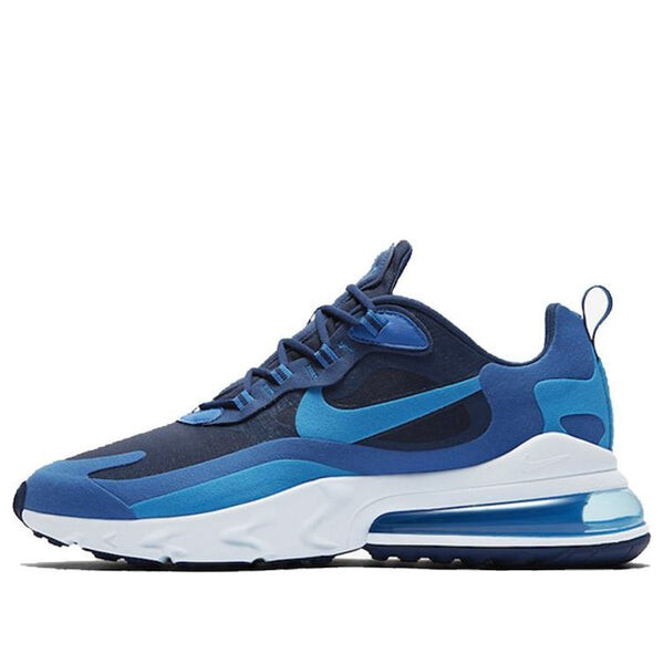 Кроссовки air max 270 react Nike, синий 
Кроссовки air max 270 react Nike, синий