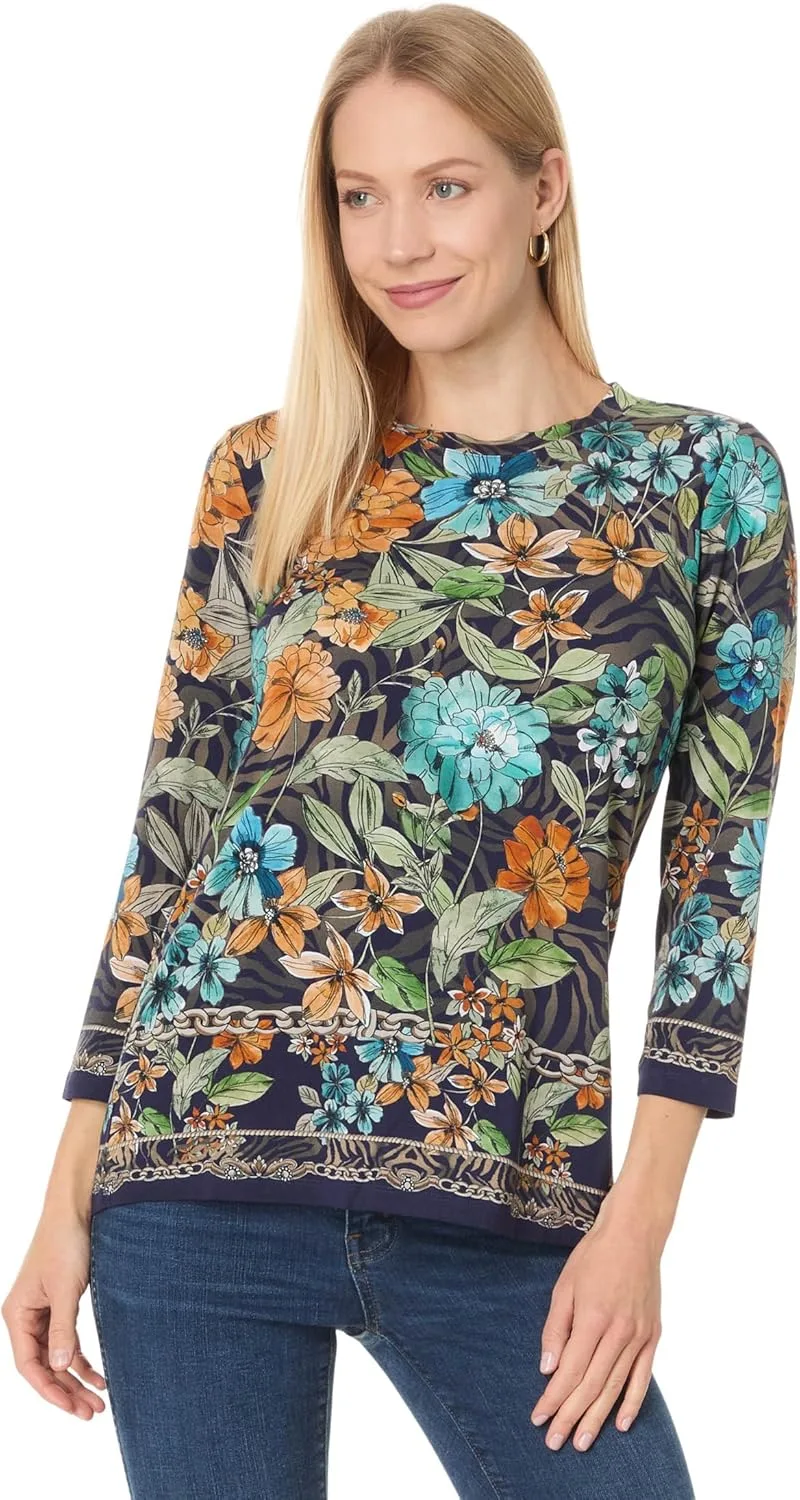 Johnny was Женская футболка The Janie Favorite с 3/4 рукавом и круглым вырезом
Johnny was Женская футболка The Janie Favorite с 3/4 рукавом и круглым вырезом