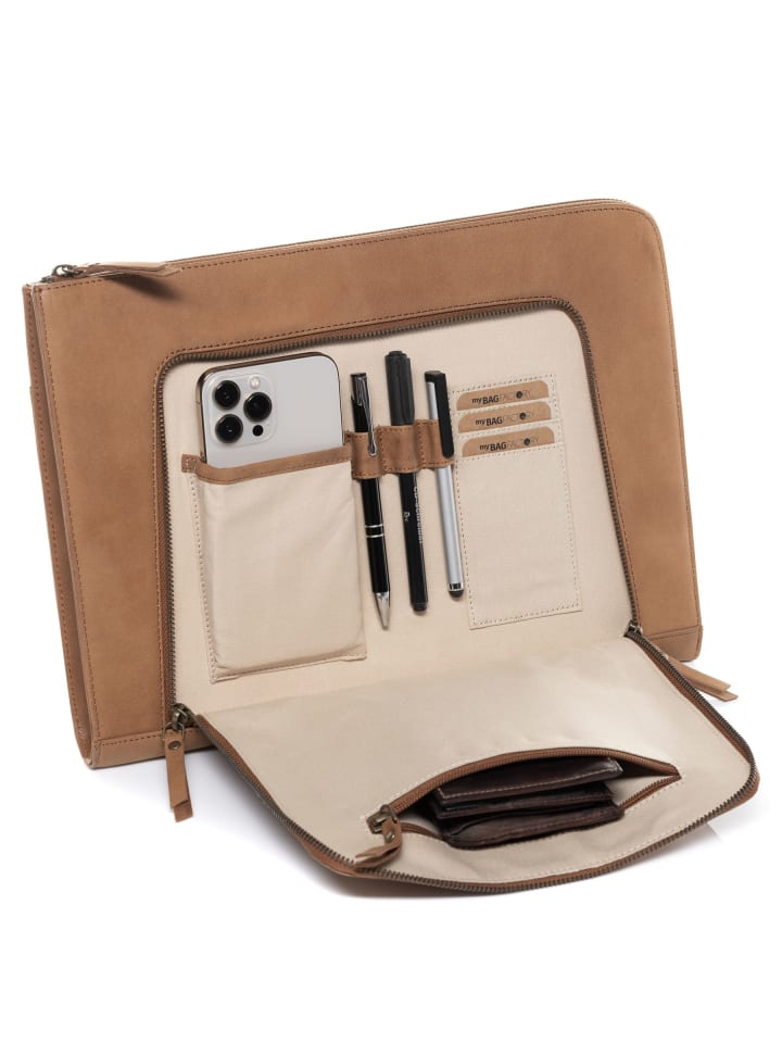 Сумка для ноутбука SID & VAIN, коричневый
Сумка для ноутбука SID & VAIN, коричневый