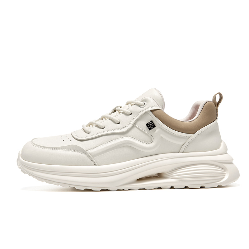 Низкие повседневные туфли с мягкой подошвой, противоскользящие и износостойкие, для мужчин Montagut, White 
Низкие повседневные туфли с мягкой подошвой, противоскользящие и износостойкие, для мужчин Montagut, White