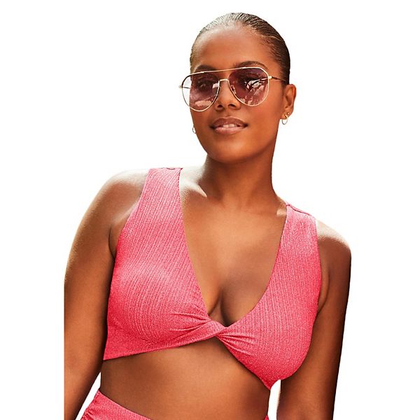 Женский топ с блестками, рубчиком и перекрученным передом Swimsuits For All, Coral Reef, Розовый, Женский топ с блестками, рубчиком и перекрученным передом Swimsuits For All, Coral Reef
Женский топ с блестками, рубчиком и перекрученным передом Swimsuits For All, Coral Reef, Розовый, Женский топ с блестками, рубчиком и перекрученным передом Swimsuits For All, Coral Reef