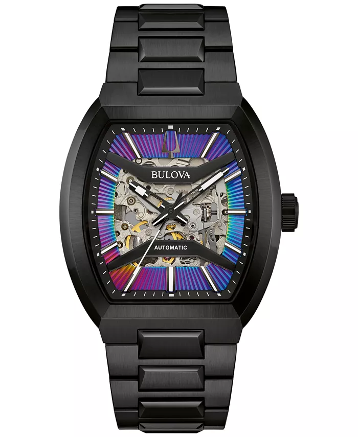 Мужские автоматические часы Maquina с черным браслетом из нержавеющей стали, 40 мм Bulova
Мужские автоматические часы Maquina с черным браслетом из нержавеющей стали, 40 мм Bulova