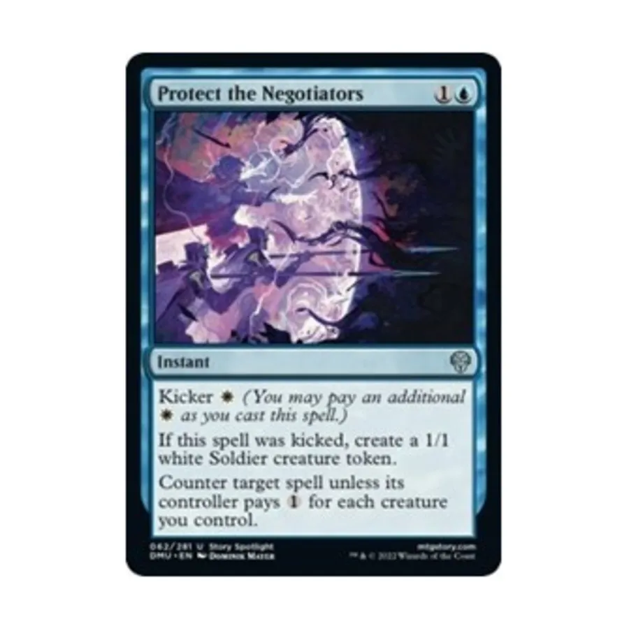 CCG Защитите переговорщиков (U), MTG - Dominaria United
CCG Защитите переговорщиков (U), MTG - Dominaria United