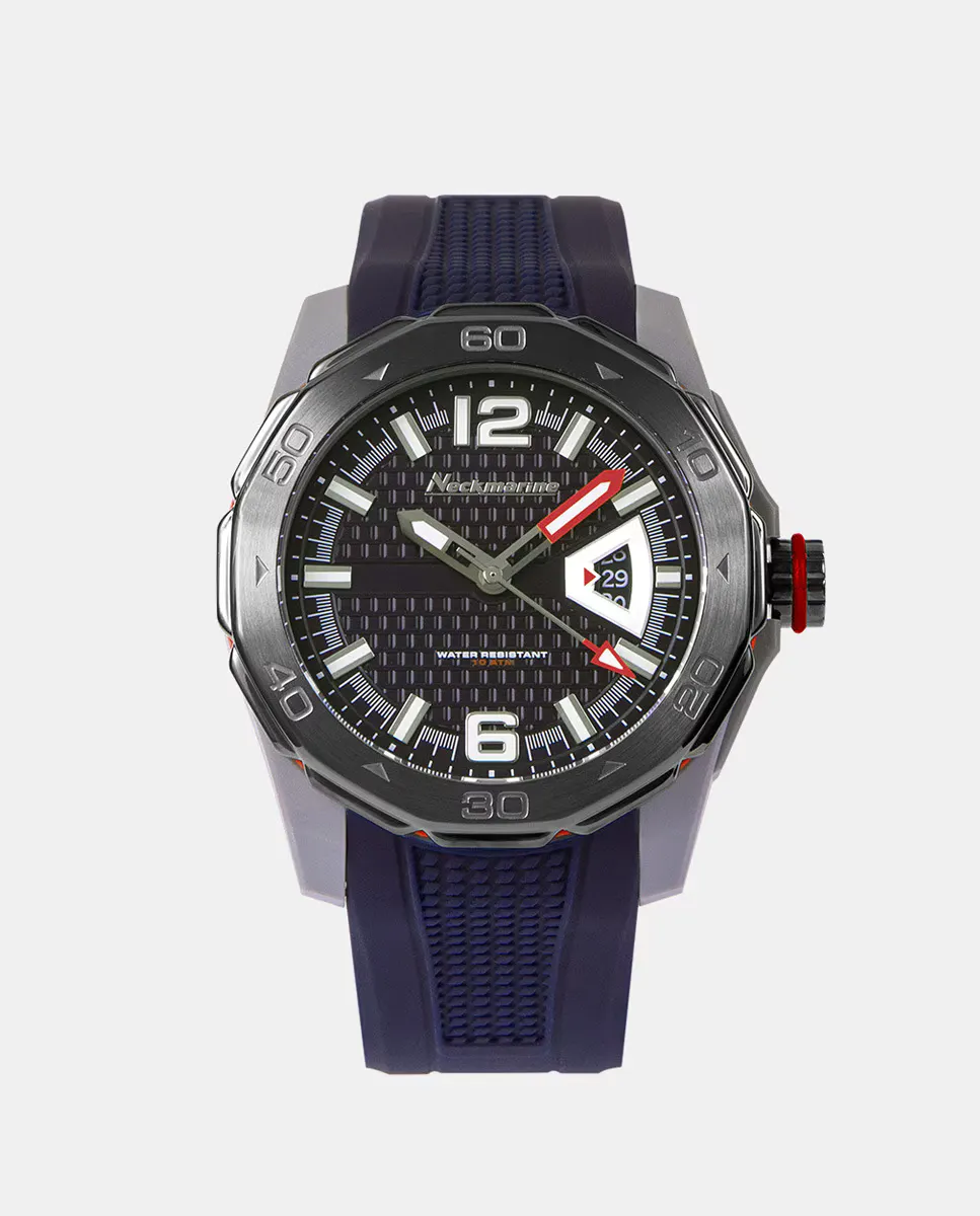 X-Treme NKM2775M05 Синие резиновые мужские часы Neckmarine
X-Treme NKM2775M05 Синие резиновые мужские часы Neckmarine