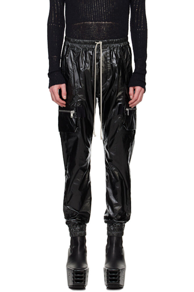 Черные брюки-карго Hollywood Mastodon Rick Owens
Черные брюки-карго Hollywood Mastodon Rick Owens