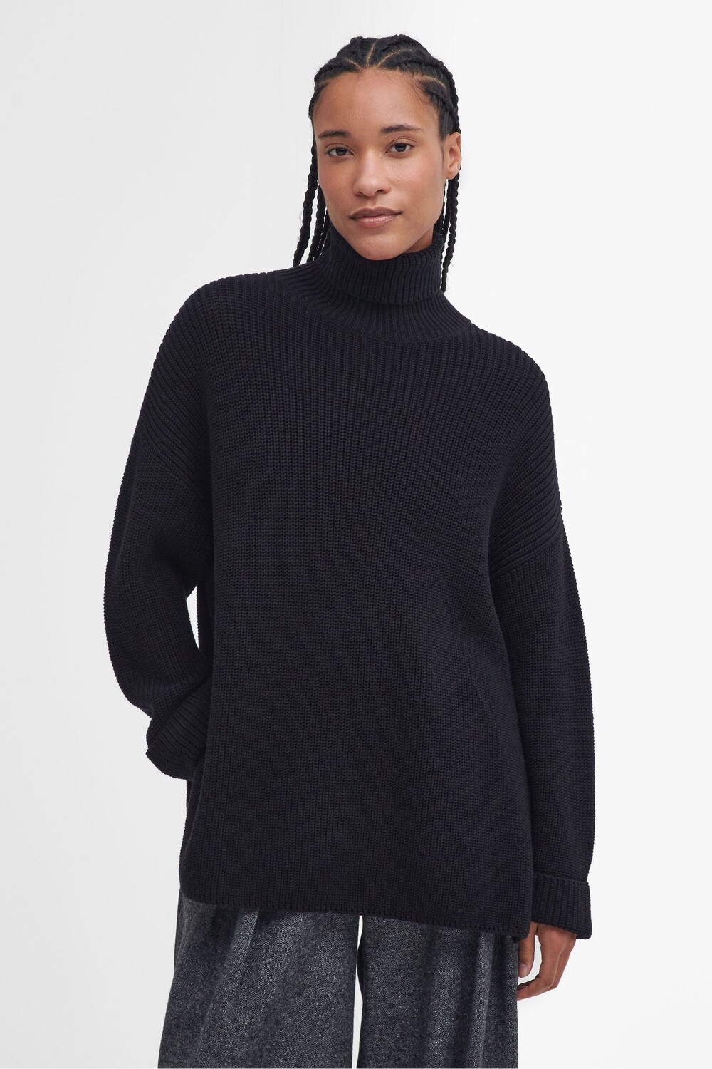 100% хлопок, вязаный жакет из смеси шерсти и трикотажа Barbour, черный
100% хлопок, вязаный жакет из смеси шерсти и трикотажа Barbour, черный