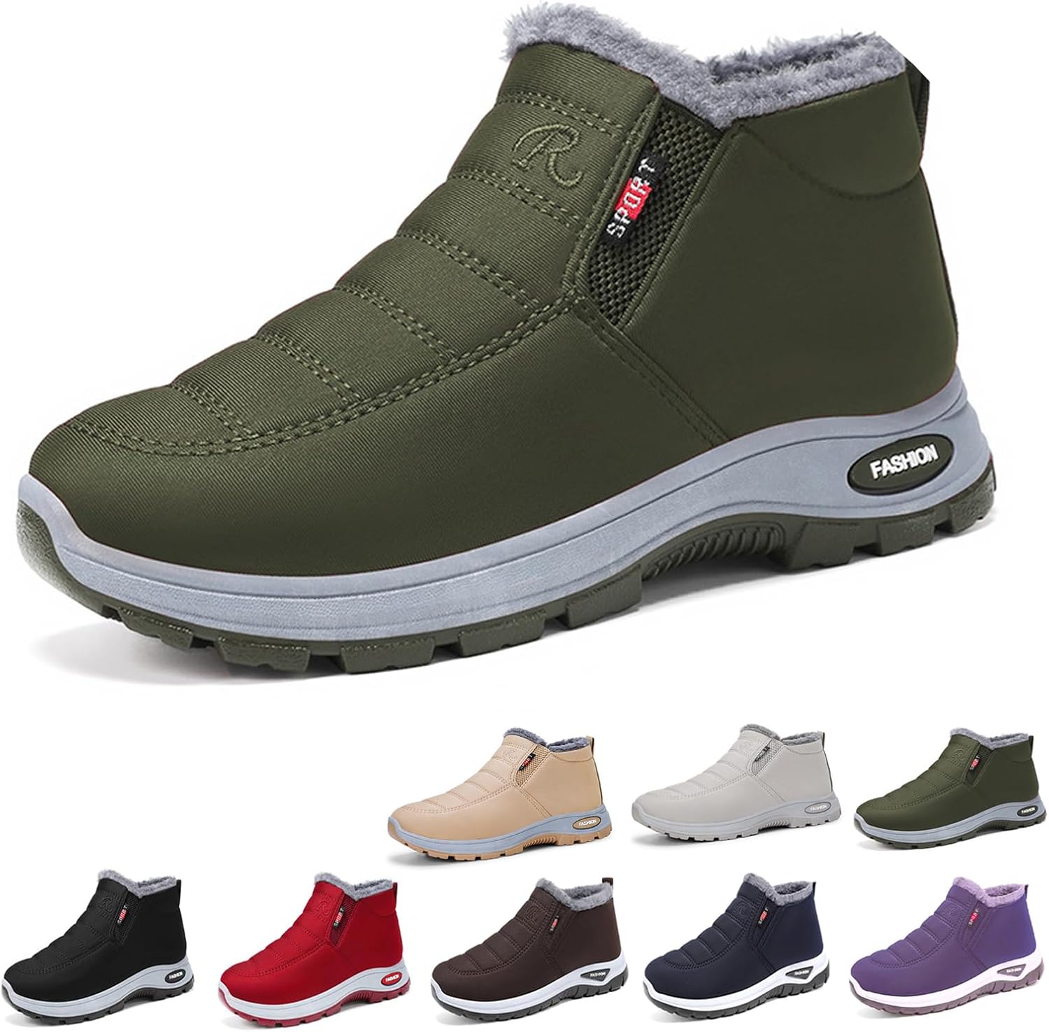 Теплые ботинки для женщин и мужчин, ботильоны без шнурков, рождественские ботинки со снеговиками, пушистые, нескользящие, утепленные, с удобной подошвой Generic, зеленый
Теплые ботинки для женщин и мужчин, ботильоны без шнурков, рождественские ботинки со снеговиками, пушистые, нескользящие, утепленные, с удобной подошвой Generic, зеленый