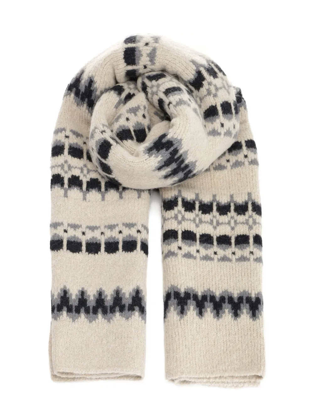 Шарф с узором Barena, нейтральный
Шарф с узором Barena, нейтральный