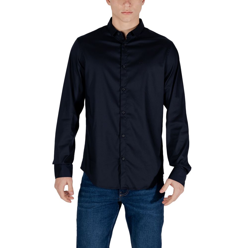 Синяя рубашка из лиоцелла Armani Exchange, синий
Синяя рубашка из лиоцелла Armani Exchange, синий