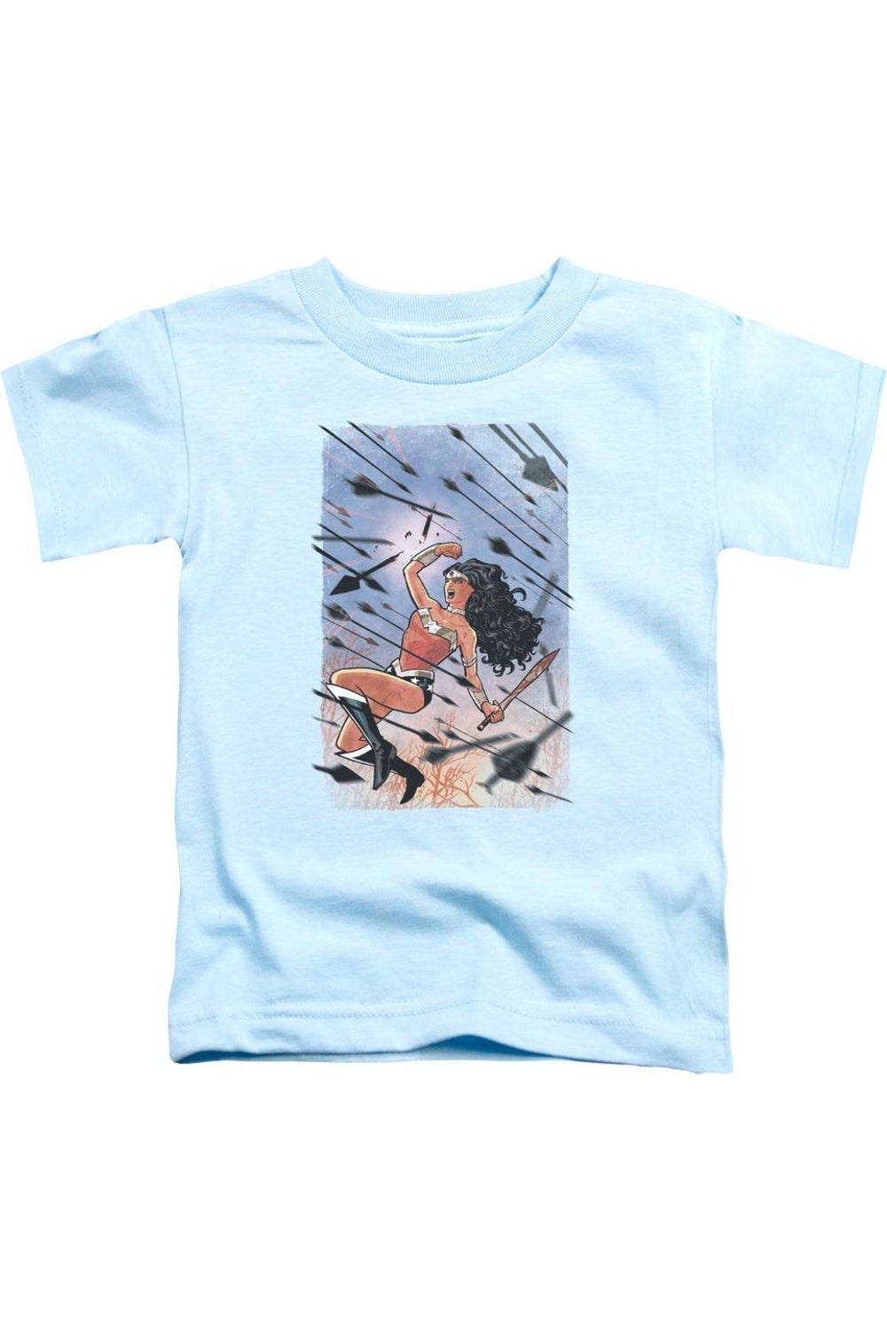 Футболка с коротким рукавом для малышей Justice League of America Wonder Woman #1 Gildan, светло-голубой
Футболка с коротким рукавом для малышей Justice League of America Wonder Woman #1 Gildan, светло-голубой