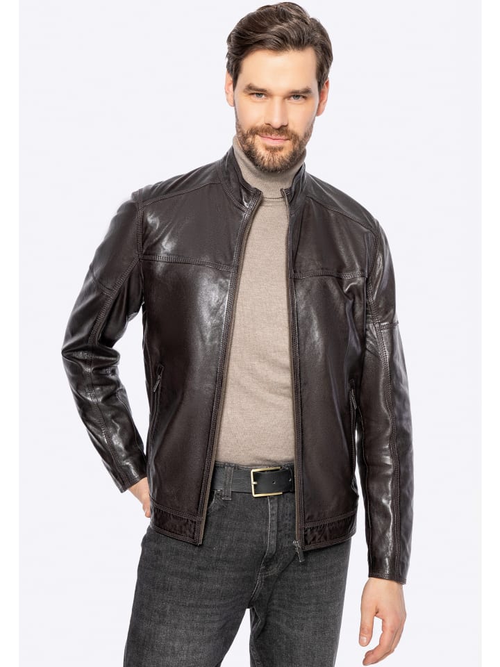 Кожаная куртка Wittchen, темно-коричневый
Кожаная куртка Wittchen, темно-коричневый