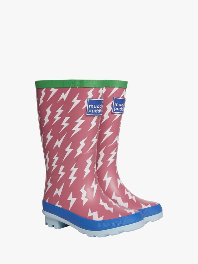 Детские резиновые сапоги PuddleStomper Muddy Puddles, Pink Bolt
Детские резиновые сапоги PuddleStomper Muddy Puddles, Pink Bolt