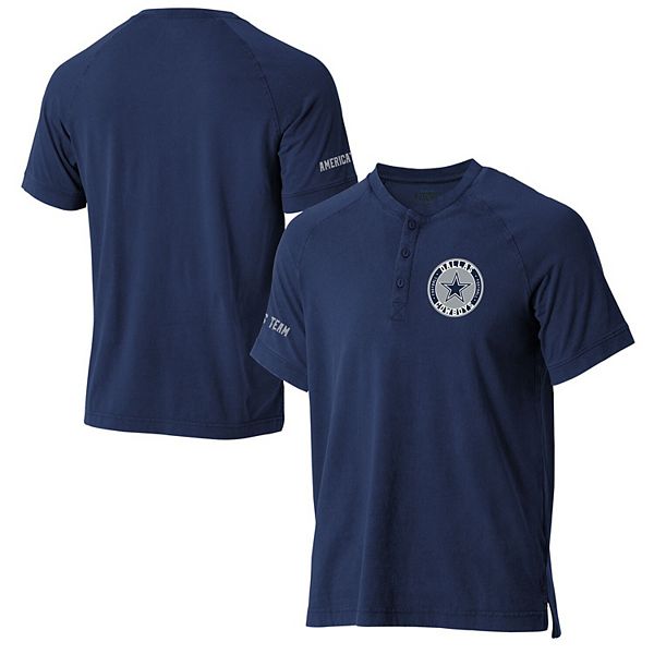Мужская футболка-хенли raglan Dallas Cowboys цвета navy Nfl X Darius Rucker Collection By Fanatics
Мужская футболка-хенли raglan Dallas Cowboys цвета navy Nfl X Darius Rucker Collection By Fanatics
