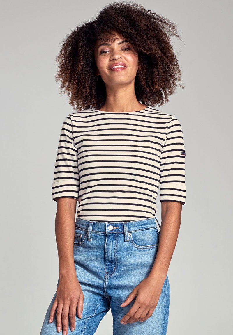 Футболка с длинным рукавом MARINIÈRE STRIPE 3/4 T-SHIRT Armor lux, металлик сине-черный
Футболка с длинным рукавом MARINIÈRE STRIPE 3/4 T-SHIRT Armor lux, металлик сине-черный