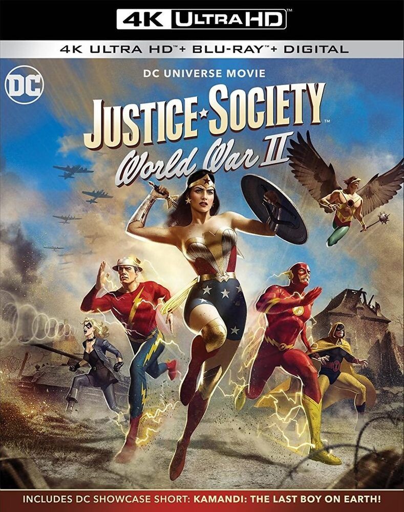 Диск 4K UHD Justice Society: World War II
Диск 4K UHD Justice Society: World War II