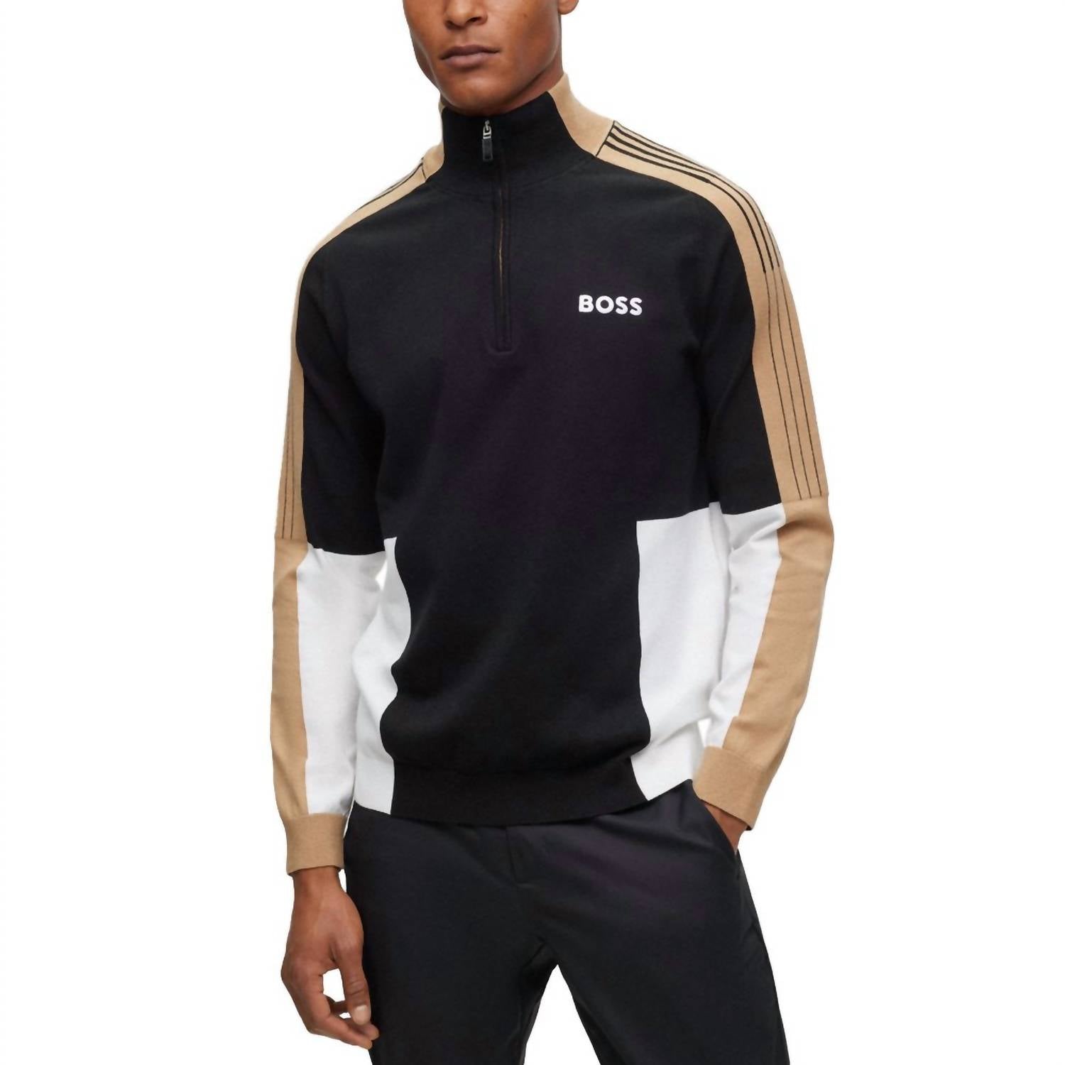 Zolkar Свитер черный Hugo Boss
Zolkar Свитер черный Hugo Boss