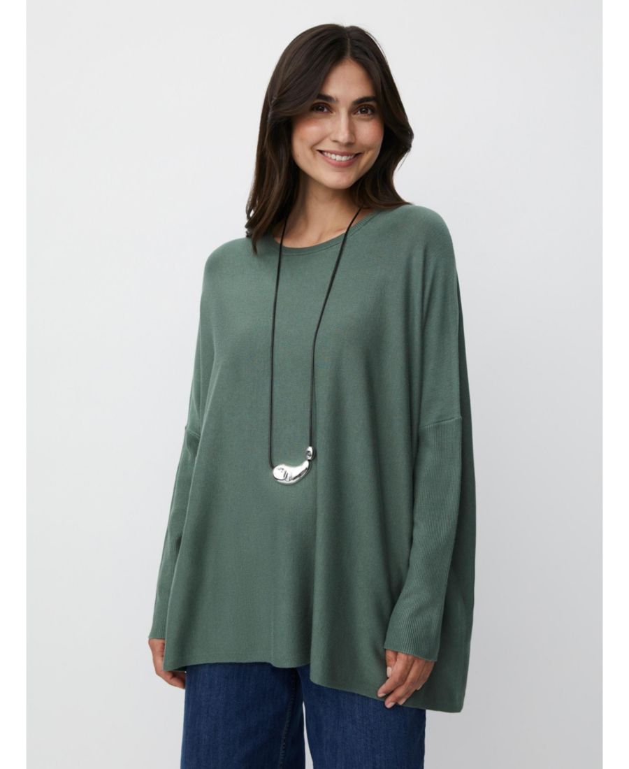 Женский вязаный свитер с длинными рукавами и круглым вырезом Masai Copenhagen, Duck green
Женский вязаный свитер с длинными рукавами и круглым вырезом Masai Copenhagen, Duck green