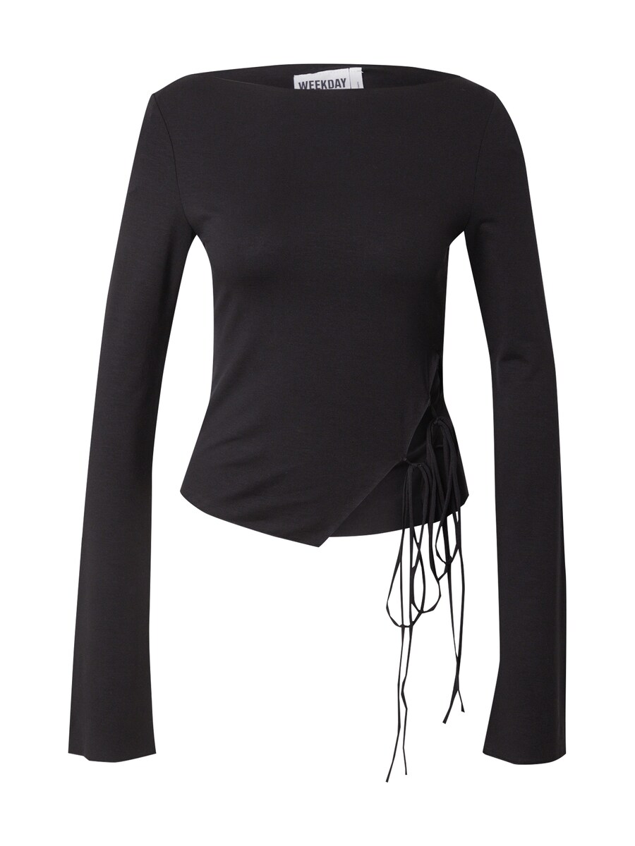 Рубашка WEEKDAY Tayla, черный
Рубашка WEEKDAY Tayla, черный
