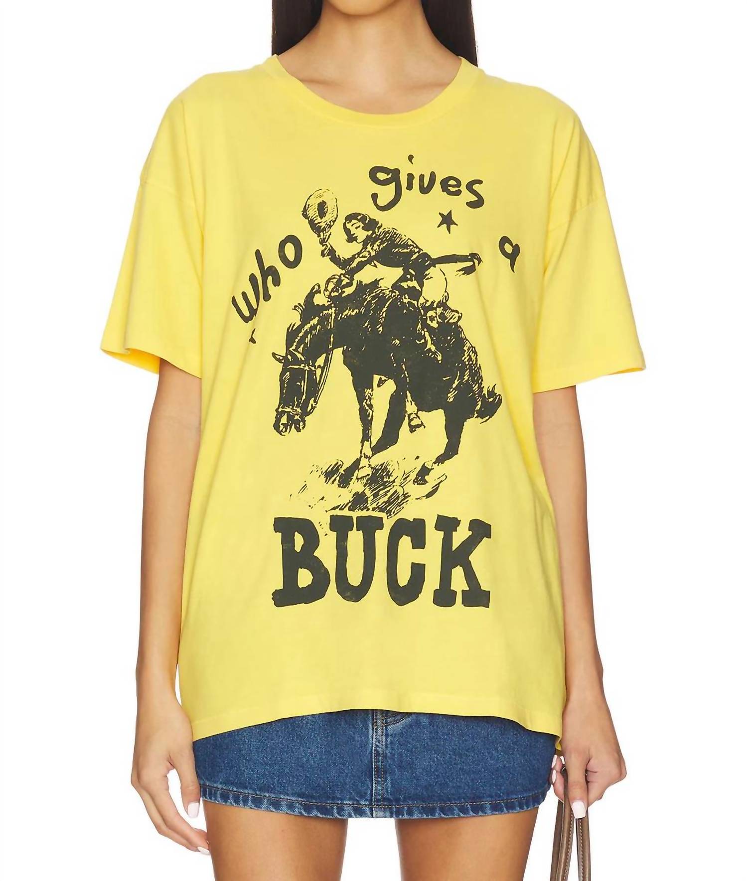 DAYDREAMER Футболка Who Gives A Buck желтого цвета, Желтый, DAYDREAMER Футболка Who Gives A Buck желтого цвета
DAYDREAMER Футболка Who Gives A Buck желтого цвета, Желтый, DAYDREAMER Футболка Who Gives A Buck желтого цвета