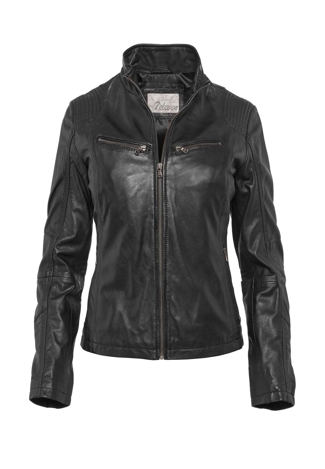 Кожаная куртка SEJINA 7eleven, черный
Кожаная куртка SEJINA 7eleven, черный