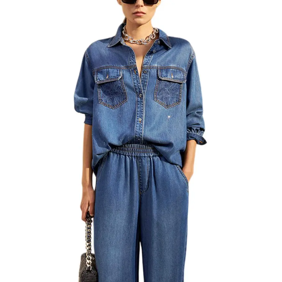 Рубашка KARL LAGERFELD FW25 женская KARL LAGERFELD / Karl Lagerfeld Jeans, синий
Рубашка KARL LAGERFELD FW25 женская KARL LAGERFELD / Karl Lagerfeld Jeans, синий