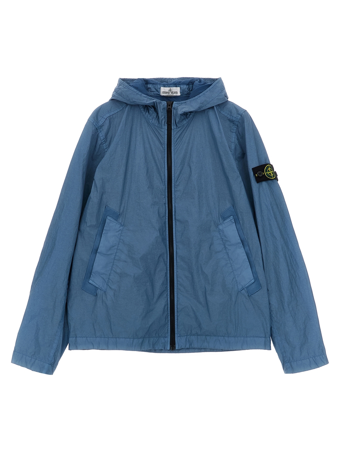 Куртка из нейлона с эффектом смятости Stone Island Junior, синий
Куртка из нейлона с эффектом смятости Stone Island Junior, синий