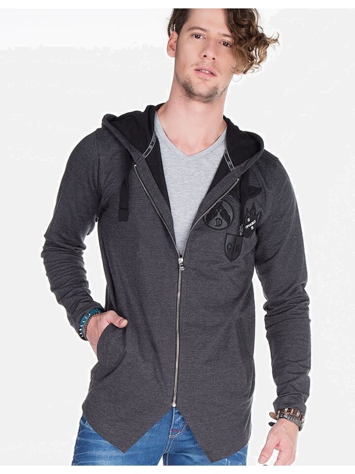 Спортивная куртка Cipo & Baxx Sweatjacke, антрацит
Спортивная куртка Cipo & Baxx Sweatjacke, антрацит