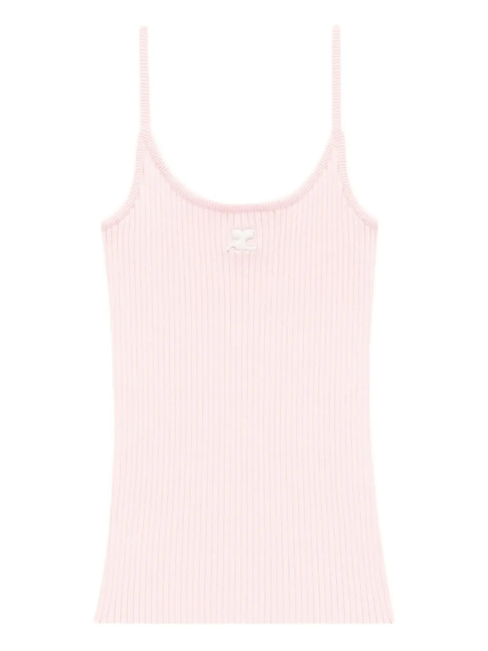 Трикотажная майка переиздания Courrèges, розовый
Трикотажная майка переиздания Courrèges, розовый