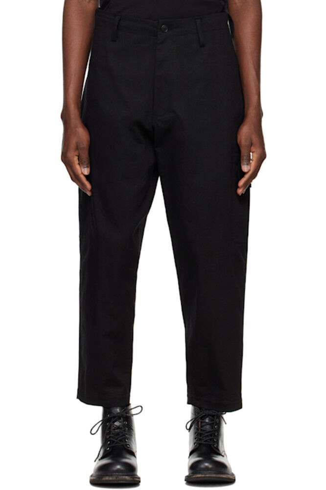 Черные брюки-карго Katsuragi Y's For Men
Черные брюки-карго Katsuragi Y's For Men