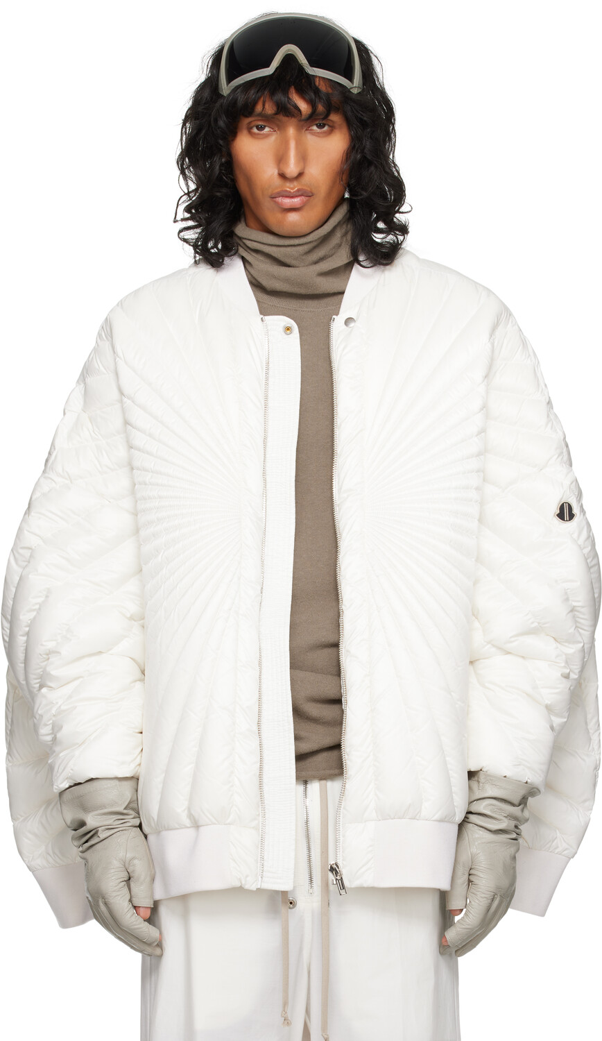 Куртка-бомбер Moncler + Off-White Radiance Peter Rick Owens, Milk, Белый, Куртка-бомбер Moncler + Off-White Radiance Peter Rick Owens, Milk
Куртка-бомбер Moncler + Off-White Radiance Peter Rick Owens, Milk, Белый, Куртка-бомбер Moncler + Off-White Radiance Peter Rick Owens, Milk