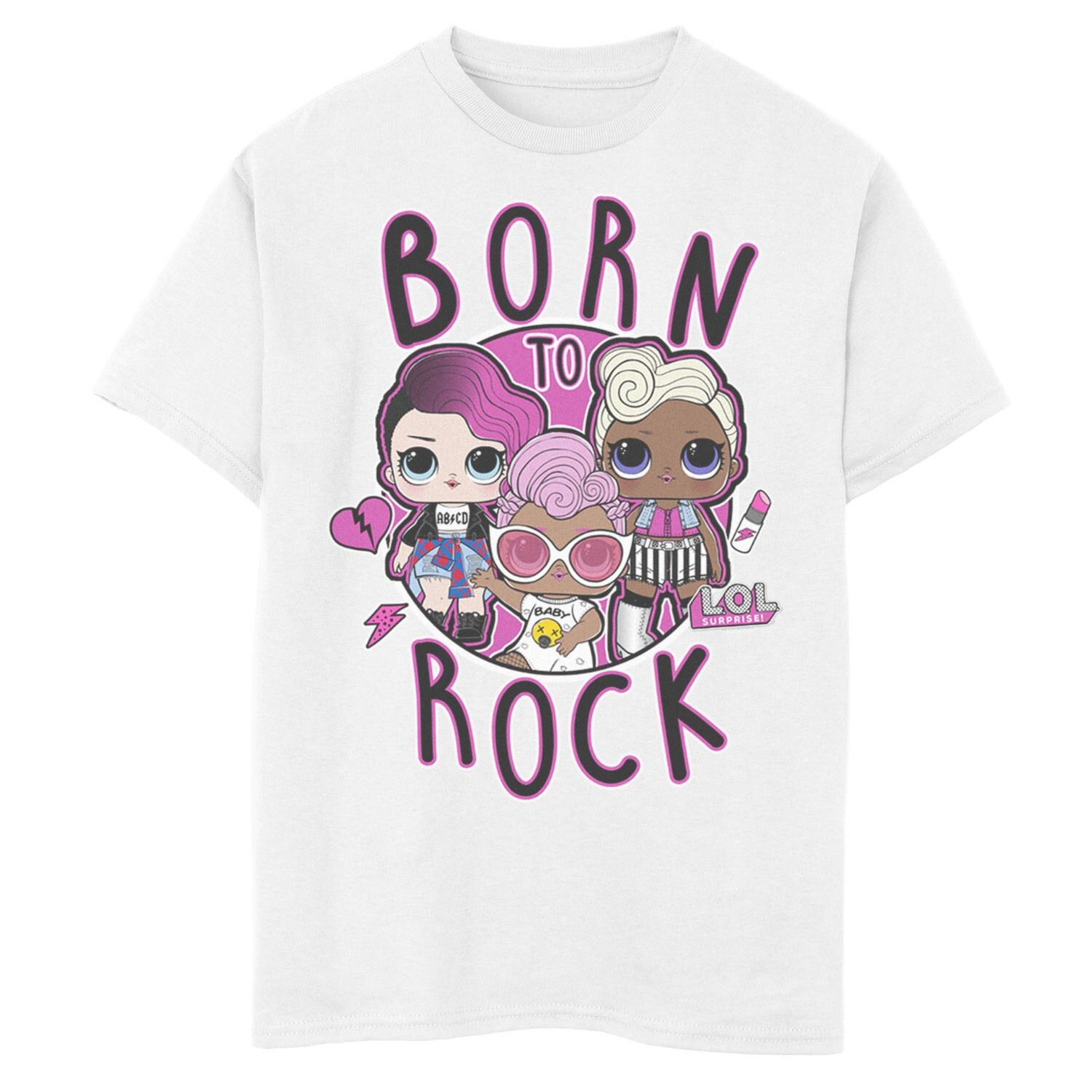 Мальчики 8-20 Л.О.Л. Сюрприз! Футболка с графическим рисунком Born To Rock L.O.L. Surprise!
Мальчики 8-20 Л.О.Л. Сюрприз! Футболка с графическим рисунком Born To Rock L.O.L. Surprise!