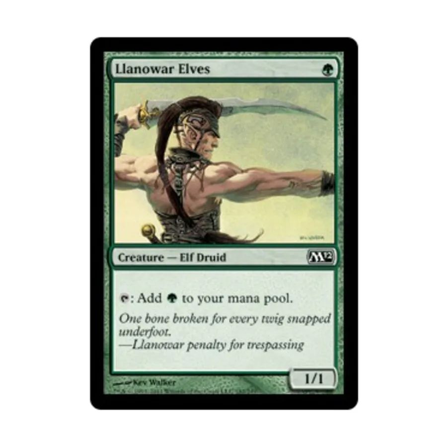 CCG Ллановарские эльфы (К), MTG - Magic 2012
CCG Ллановарские эльфы (К), MTG - Magic 2012