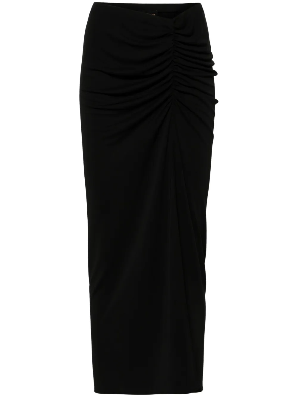 Юбка миди Paige со сборками THE ANDAMANE, черный 
Юбка миди Paige со сборками THE ANDAMANE, черный