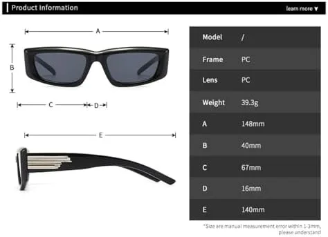 Солнцезащитные очки 2027 года для женщин, солнцезащитные очки для мужчин в ретро-оправе, панк-очки для активного отдыха, защита от УФ-излучения UV400 MTZJH, C3
Солнцезащитные очки 2027 года для женщин, солнцезащитные очки для мужчин в ретро-оправе, панк-очки для активного отдыха, защита от УФ-излучения UV400 MTZJH, C3
