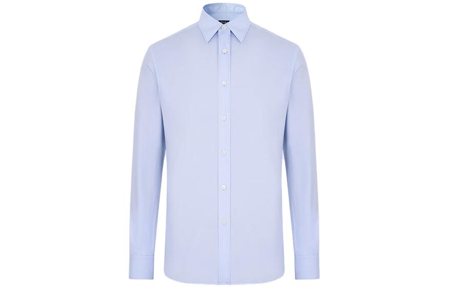 Zzegna Мужская синяя рубашка
Zzegna Мужская синяя рубашка