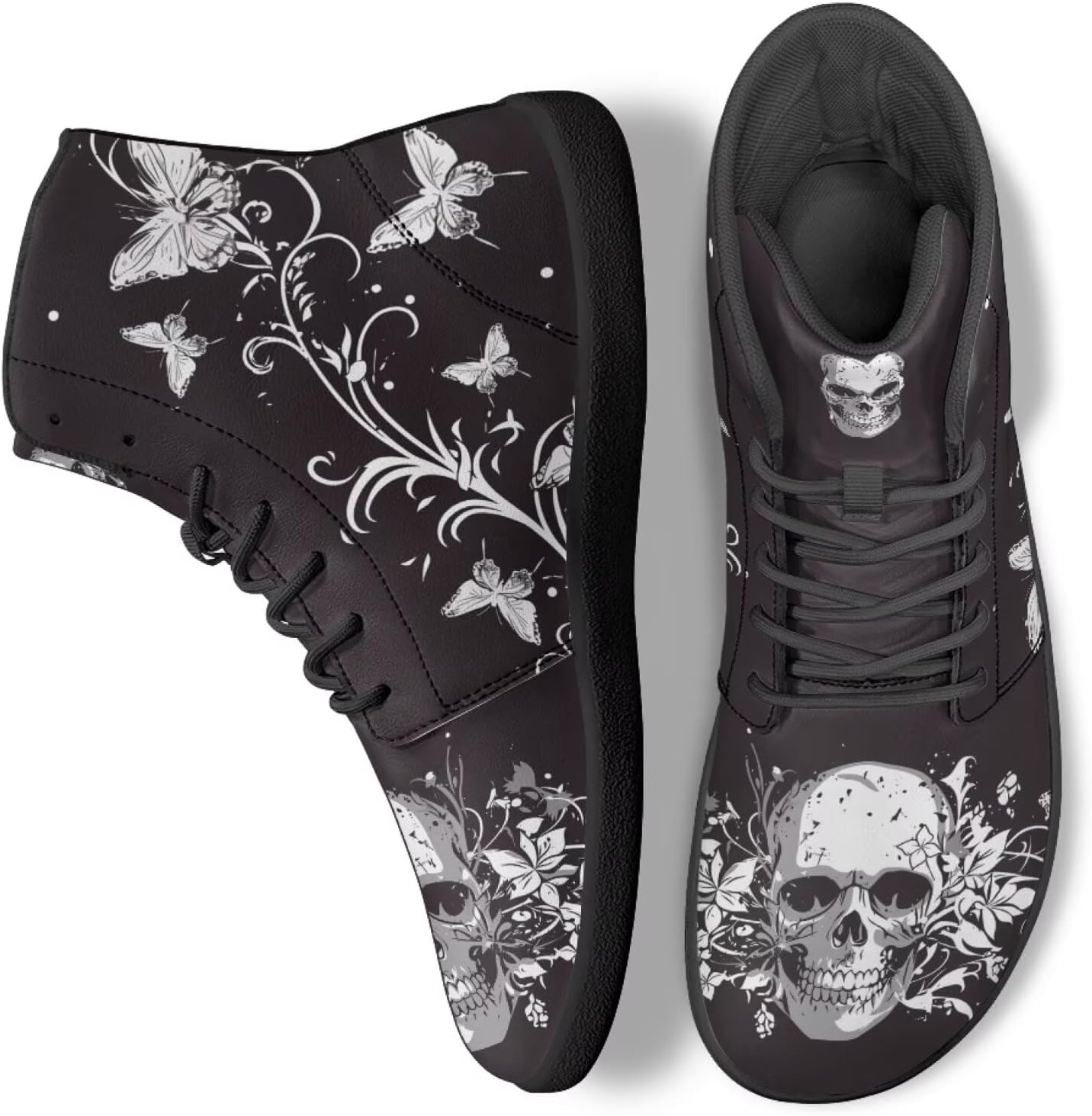 Кроссовки-босоножки с высоким верхом Skull для работы, бега и ходьбы, противоскользящие, для женщин и мужчин Ecaestolph, черный
Кроссовки-босоножки с высоким верхом Skull для работы, бега и ходьбы, противоскользящие, для женщин и мужчин Ecaestolph, черный