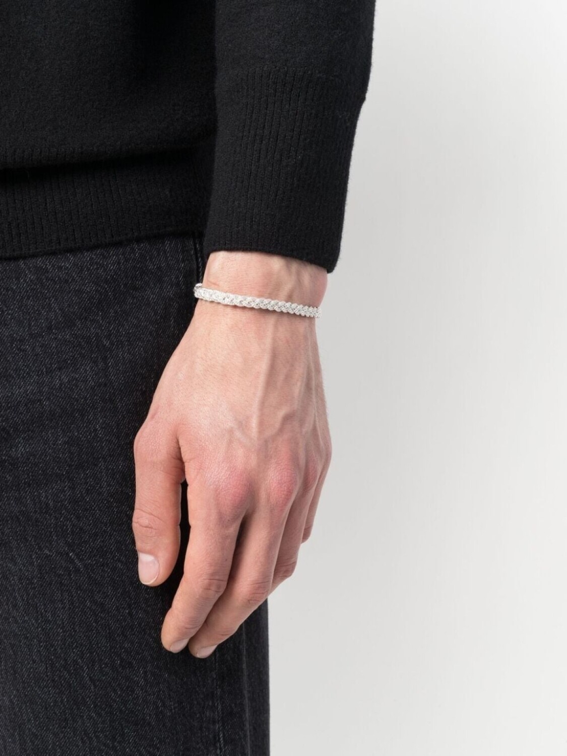 Плетеный браслет Emanuele Bicocchi, серебряный
Плетеный браслет Emanuele Bicocchi, серебряный