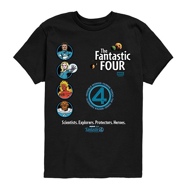 Футболка с коллажем Fantastic Four: First Steps для мальчиков 8-20 Marvel, Black
Футболка с коллажем Fantastic Four: First Steps для мальчиков 8-20 Marvel, Black