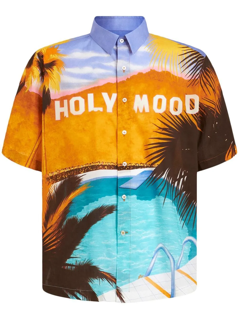 Рубашка с короткими рукавами и графичным принтом ETRO, оранжевый
Рубашка с короткими рукавами и графичным принтом ETRO, оранжевый