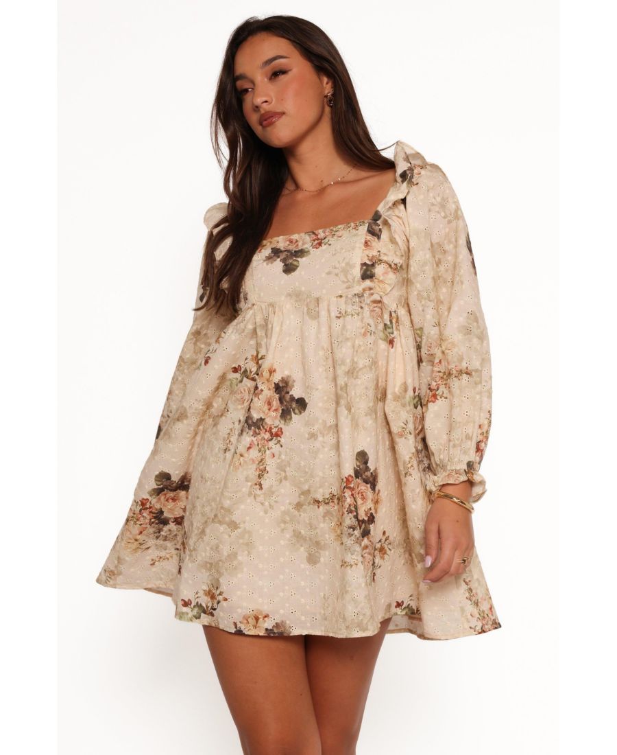 Женское мини-платье-тиран Petal and Pup, Beige floral
Женское мини-платье-тиран Petal and Pup, Beige floral