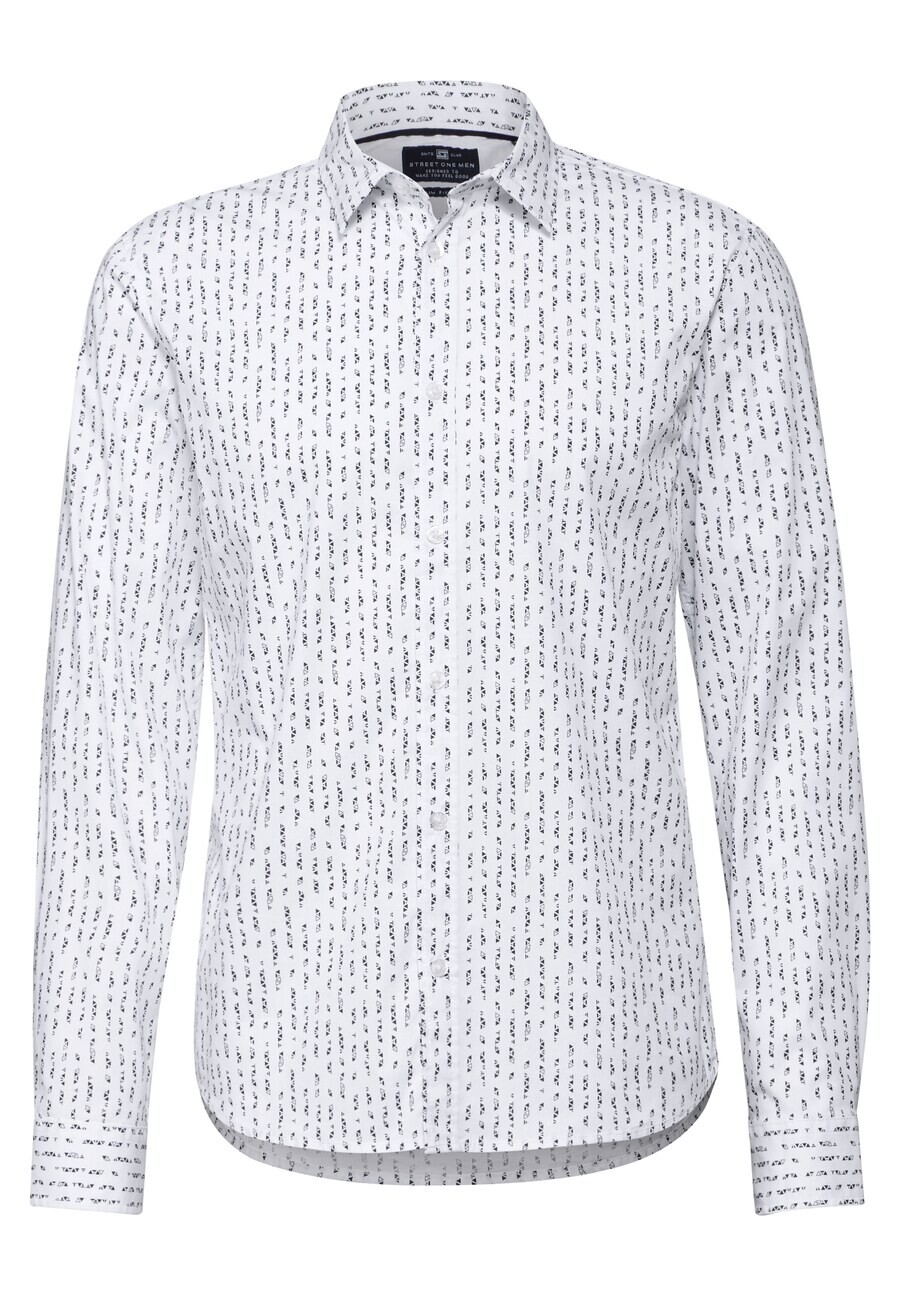 Повседневная рубашка Street One MEN Slim fit Button Up Shirt, белый
Повседневная рубашка Street One MEN Slim fit Button Up Shirt, белый