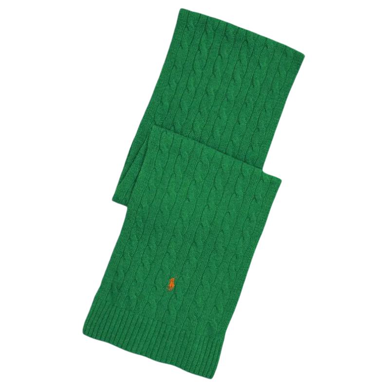 Шерстяной нейлоновый вязаный шарф мужской зеленый Polo Ralph Lauren
Шерстяной нейлоновый вязаный шарф мужской зеленый Polo Ralph Lauren