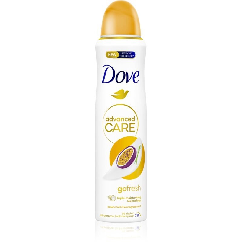 Антиперспирант Dove Advanced Care Go Fresh 72 часа Маракуйя и лемонграсс 150 мл
Антиперспирант Dove Advanced Care Go Fresh 72 часа Маракуйя и лемонграсс 150 мл